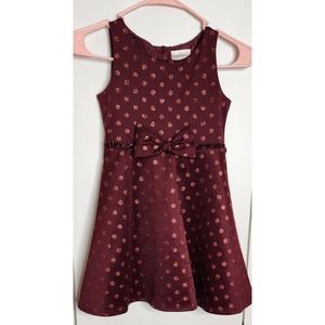 Cute SWEET HEART Red Dress Holiday 6X